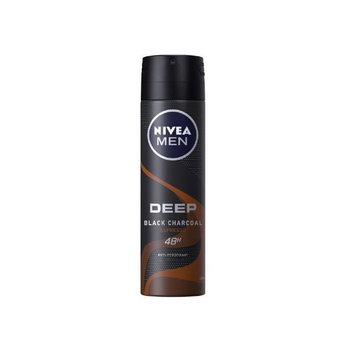 Nivea Men Deep Espresso Antibacterial Anti-Perspirant Spray 48h - 150ml