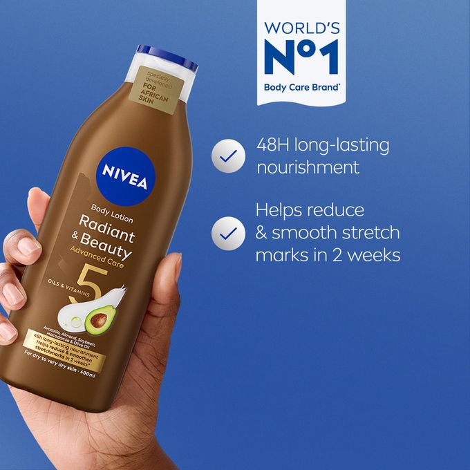 NIVEA Radiant & Beauty Advanced Care Lotion For Women - 400Ml