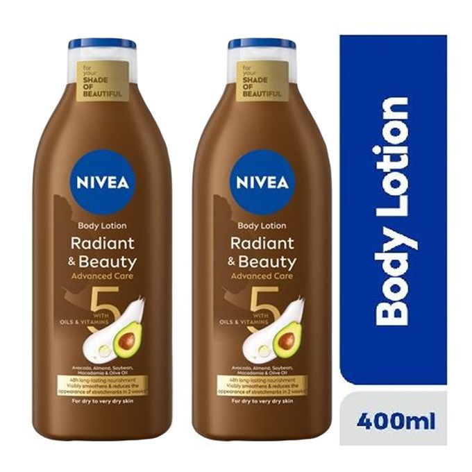 (Pack Of 2) NIVEA Radiant & Beauty Advanced Care Lotion For Women - 400mMl