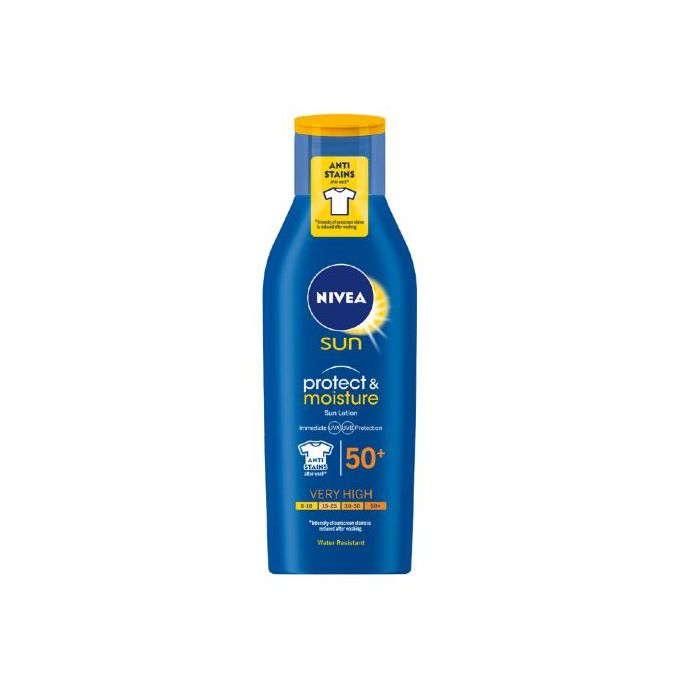 NIVEA Moisturising Sun Lotion SPF 50 - 200Ml