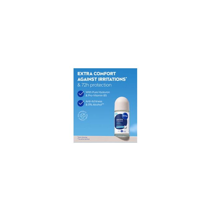 Nivea Derma Control Defend Anti-Perspirant Roll-on For Women, 72h – 50ml