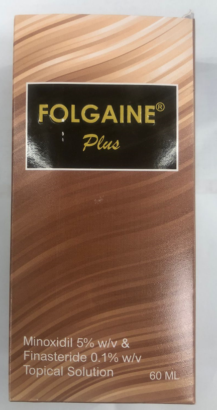 Folgaine Plus Minoxidil and finasteride Topical Solution 60ml