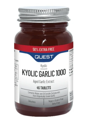 Quest Kyolic Garlic 1000mg Odorless 45s
