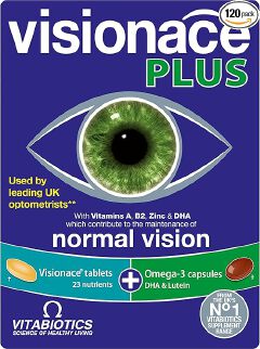 Vitabiotics Visionace Plus Dual Pack 2 X 28 Tablets