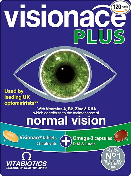 Vitabiotics Visionace Plus Dual Pack 2 X 28 Tablets