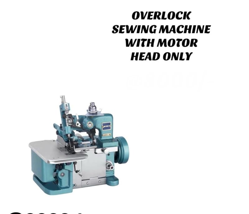 Overlock cormercial  sewing machine with motor