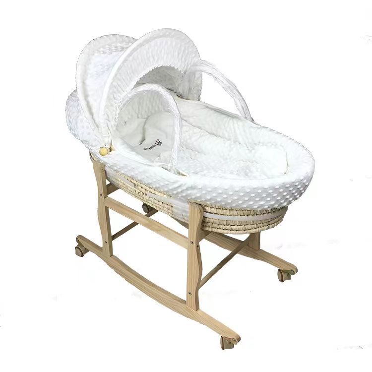 Portable comfortable baby Moses basket...can also act as a baby carrier and also resting place
