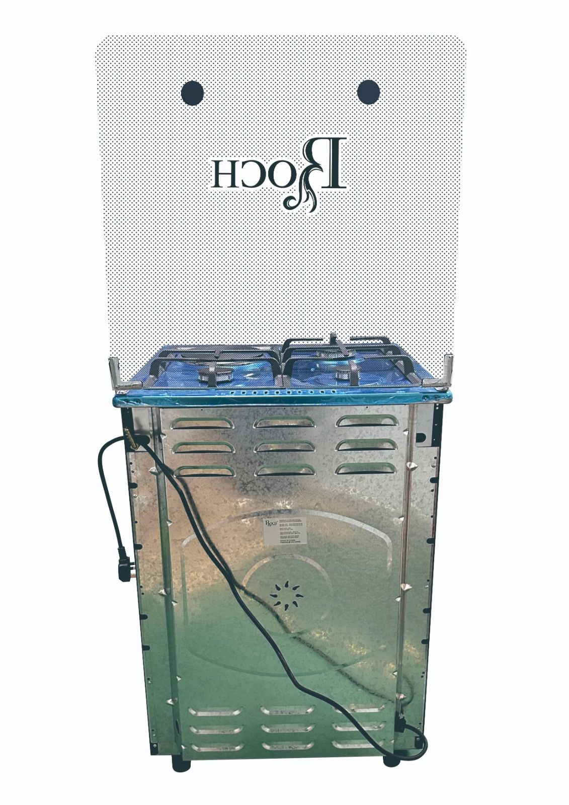 ROCH Free Standing Cooker 3 Gas Burners + 1 Hotplate 60x60 RGC-60G1HO-G (B) Electric Oven With Upper And Down Heating Tube