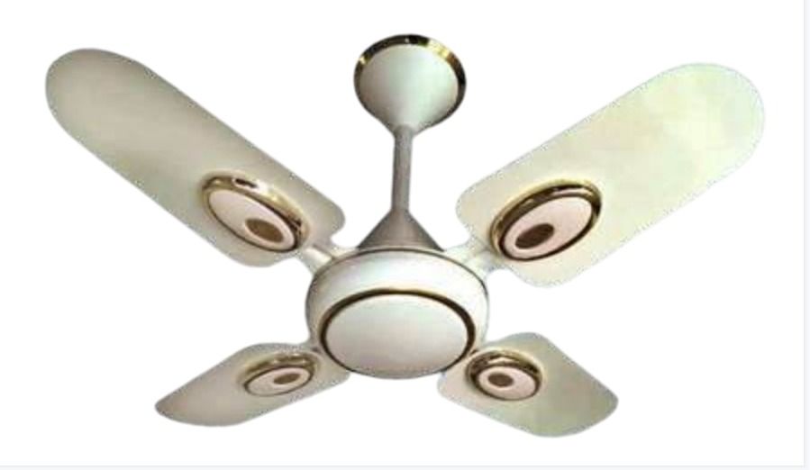 ROCH Ceiling Fan 24-inch Ceiling Fan Standard Fan Ivory White Brown