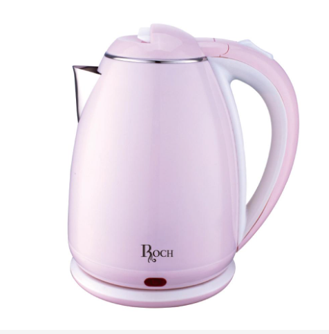 ROCH Electric Kettle REK-7838-D Electric Kettle - 2L - 2000W - Pink/BLUE (1YR WRTY)