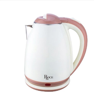 ROCH Electric Kettle REK-7838-D Electric Kettle - 2L - 2000W - Pink/BLUE (1YR WRTY)
