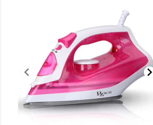 Roch Electric Dry Iron Box REI-1231-D -  - 2400W - Purple/White (1YR WRTY)