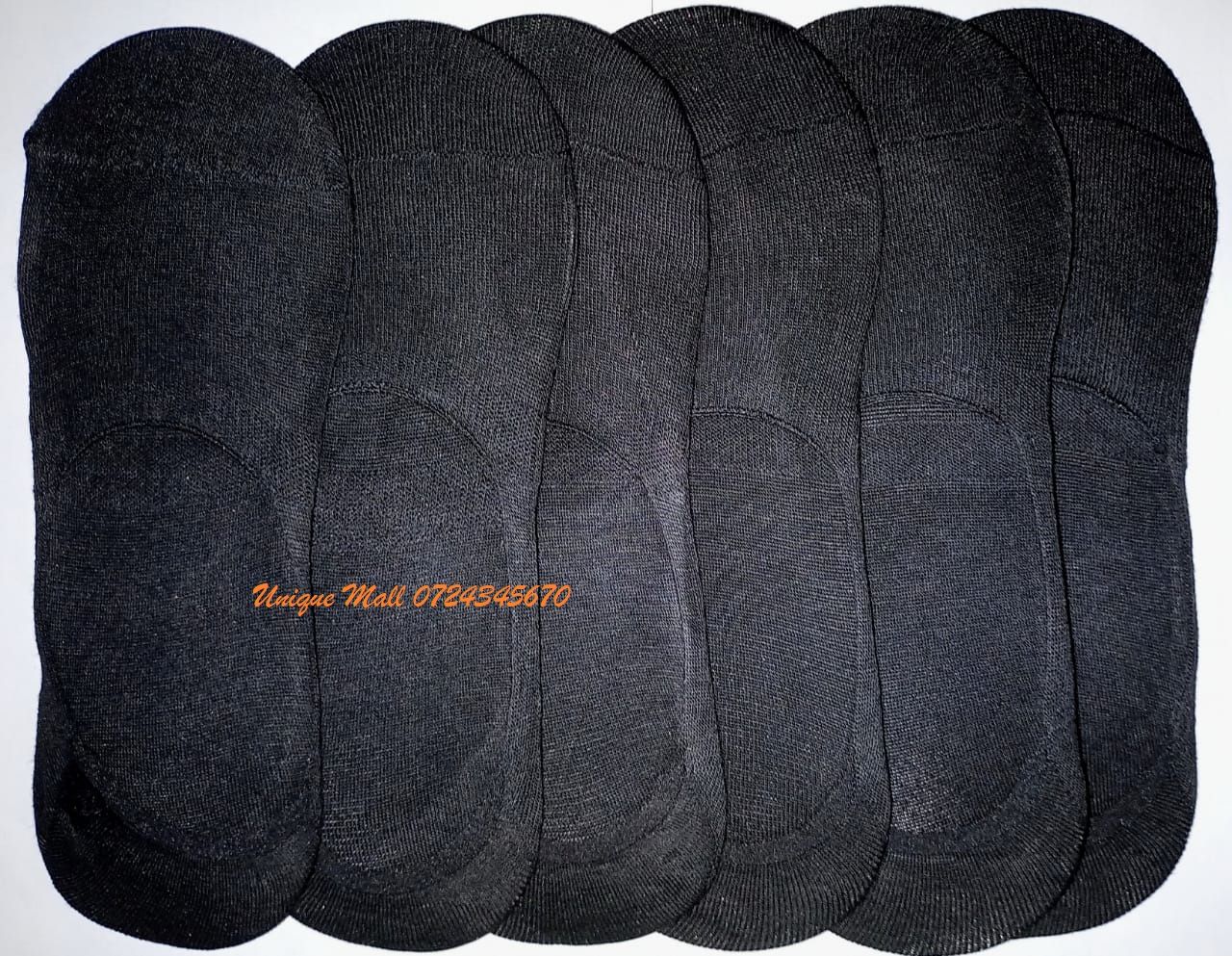 Men Invisible Socks Low Cut Loafer Ankle Socks Casual Soft Cotton Non-slip Boat Socks 6Pairs