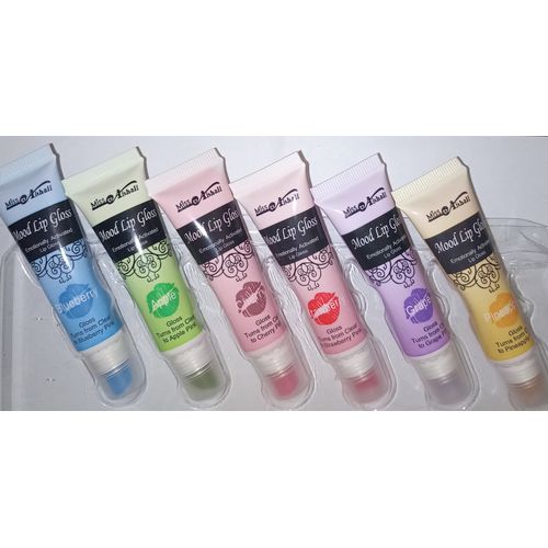 Absolute 6Pcs Clear Lip Gloss