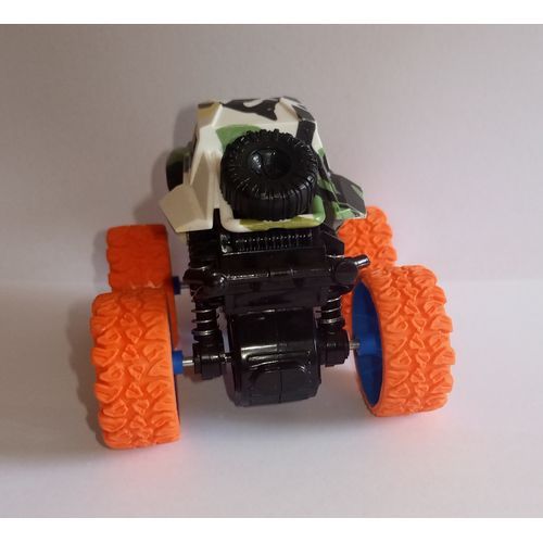 Inertial Off-Road Vehicle Toy Car Monster Truck Girls Boys Rubber Tires Pull Back Cars