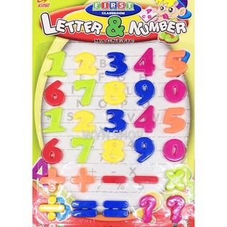 Big Size Early Learning Colourful Magnetic Letters & Numbers - Stick On Fridge Magnetic Alphabets - Big Size