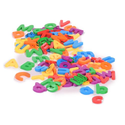 Big Size Early Learning Colourful Magnetic Letters & Numbers - Stick On Fridge Magnetic Alphabets - Big Size