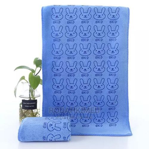 Cartoon Face Wash Towel Nano Microfiber Hand Kitchen Towels - 1pc