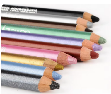 12 Pcs Waterproof Long-lasting Eye Liner Pencil Smooth Makeup Comestic for Eyeshadow Make Up Tools With Sharpener