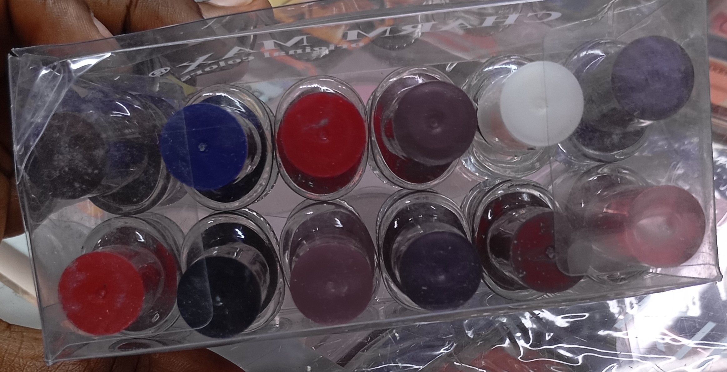 12 Pcs original CHARMAX Nail Polish Set - 12 Mini Nail Polish Colours Kit - 8Mlx12 view 3