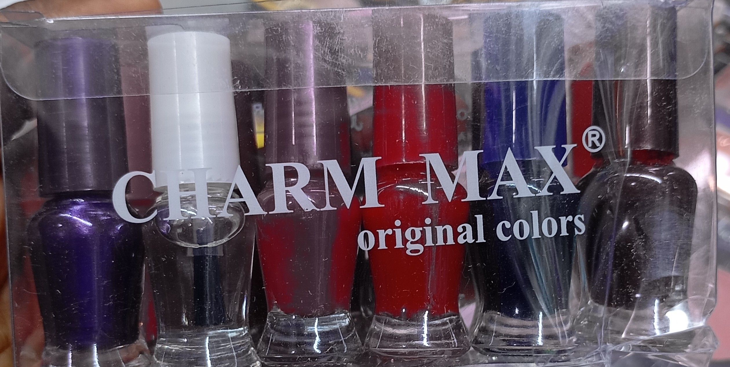12 Pcs original CHARMAX Nail Polish Set - 12 Mini Nail Polish Colours Kit - 8Mlx12
