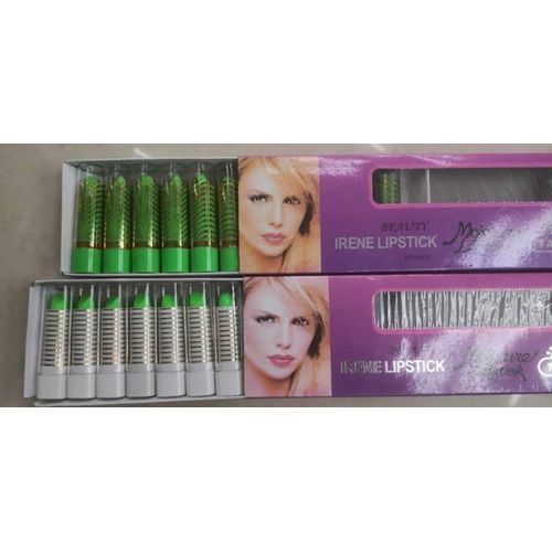 12 Pcs Irene Moisture Lipstick (Color-Changing when applied)