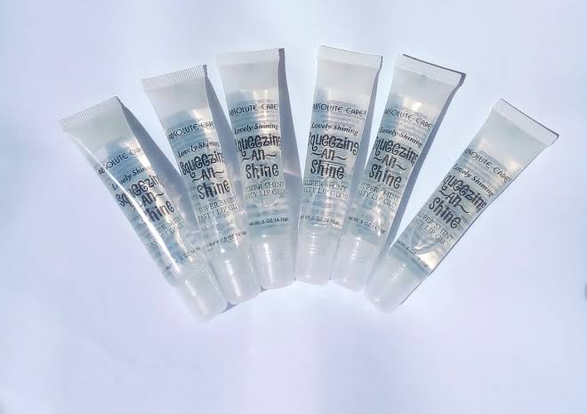 6Pcs Squeezing N Shine Lip Gloss Gel Balm 18g