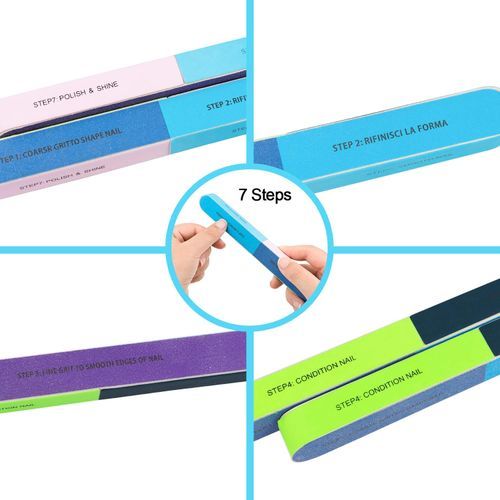 7-step Nail Buffer File - 1pc