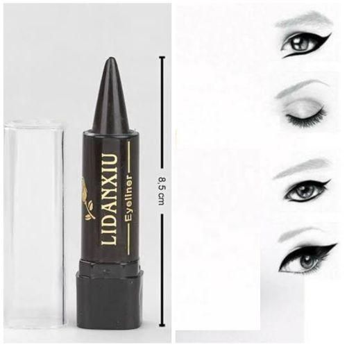 Miss Look 6Pcs Eyeliner Pencil Waterproof Kajal With Vitamin A&E