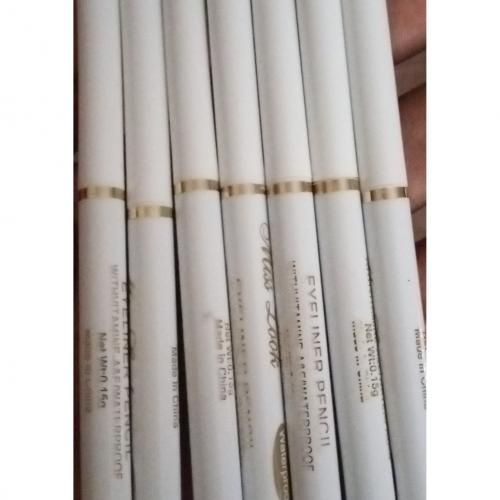 Miss Look 6Pcs Eyeliner Pencil Waterproof Kajal With Vitamin A&E