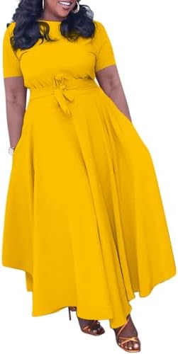 Classy One Shoulder Adjustable Sloping Neck Tie Waist Slim Fit Midi Dress Maxi Dress for Women