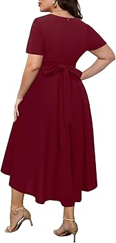 Classy Maxi Dress Adjustable Sloping Neck Tie Waist Slim Fit Midi Dress A shaped for Women - Navy Blue