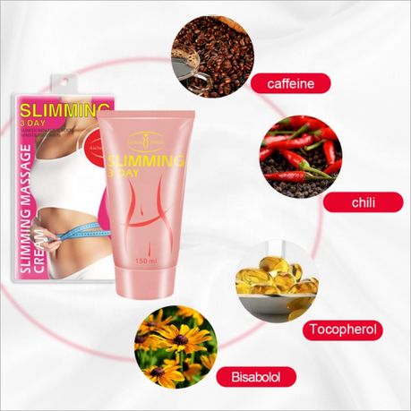 3Day Slimming Fat Burning Cellulite Weight Lose Massage Cream with Coffee & Ginseng -150g