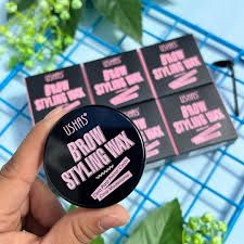 USHAS Transparent Eyebrow Styling Gel Waterproof Quick-drying Eyebrow Styling Wax with Brush Eyebrow Cosmetics MakeUp