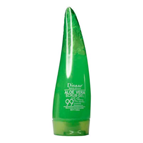 Disaar Aloe Vera Scrub Gel 99% Deep Cleansing 120ML