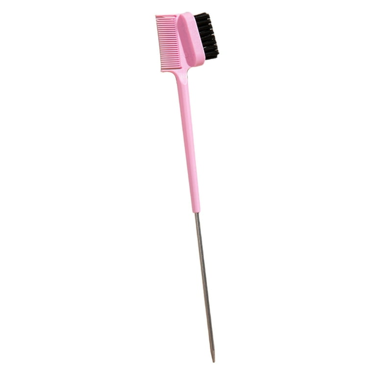 3-in-1 Edge Brush And Comb With Pintail - Assorted Colour