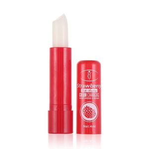Aichun Beauty 4Pcs Lip Care Moisturizing Color Changing Lip Balm 4ml - Strawberry, Vitamin C, Argan Oil & Aloe Vera - 4ml view 2