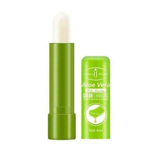 Aichun Beauty 4Pcs Lip Care Moisturizing Color Changing Lip Balm 4ml - Strawberry, Vitamin C, Argan Oil & Aloe Vera - 4ml view 5