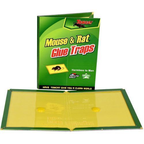 Large Mouse Glue Traps with Enhanced Stickiness, Rat Snake Sticky Pad Board for House Indoor Outdoor, Easy to Set - Buy One Get One