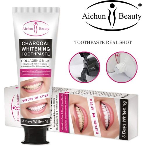 Aichun Beauty Mulberry Toothpaste Herbal Extracts Aloe Chamomile Sensitive Tooth Care Relieve Sore Teeth Improve Oral Discomfort 100g