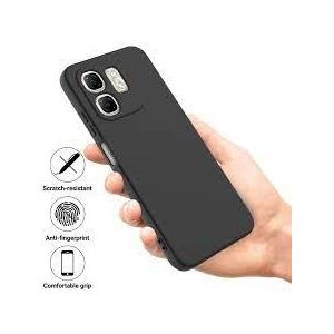 (Hot 50i Smart 9) Shockproof Liquid Silicone Back Case Cover with Smooth Interior and Full Camera Cover for Infinix Hot 50i_ Smart 9