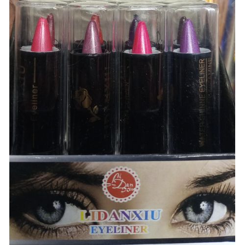 LIDANXIU Eye Liner Professional Long Wear Eyeliner-Black& Multicoloured Eyeliner view 2