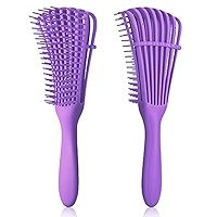 Silicone Detangling Brush, Curly Hair Detangling Comb, Hair Detangler For Natural Hair