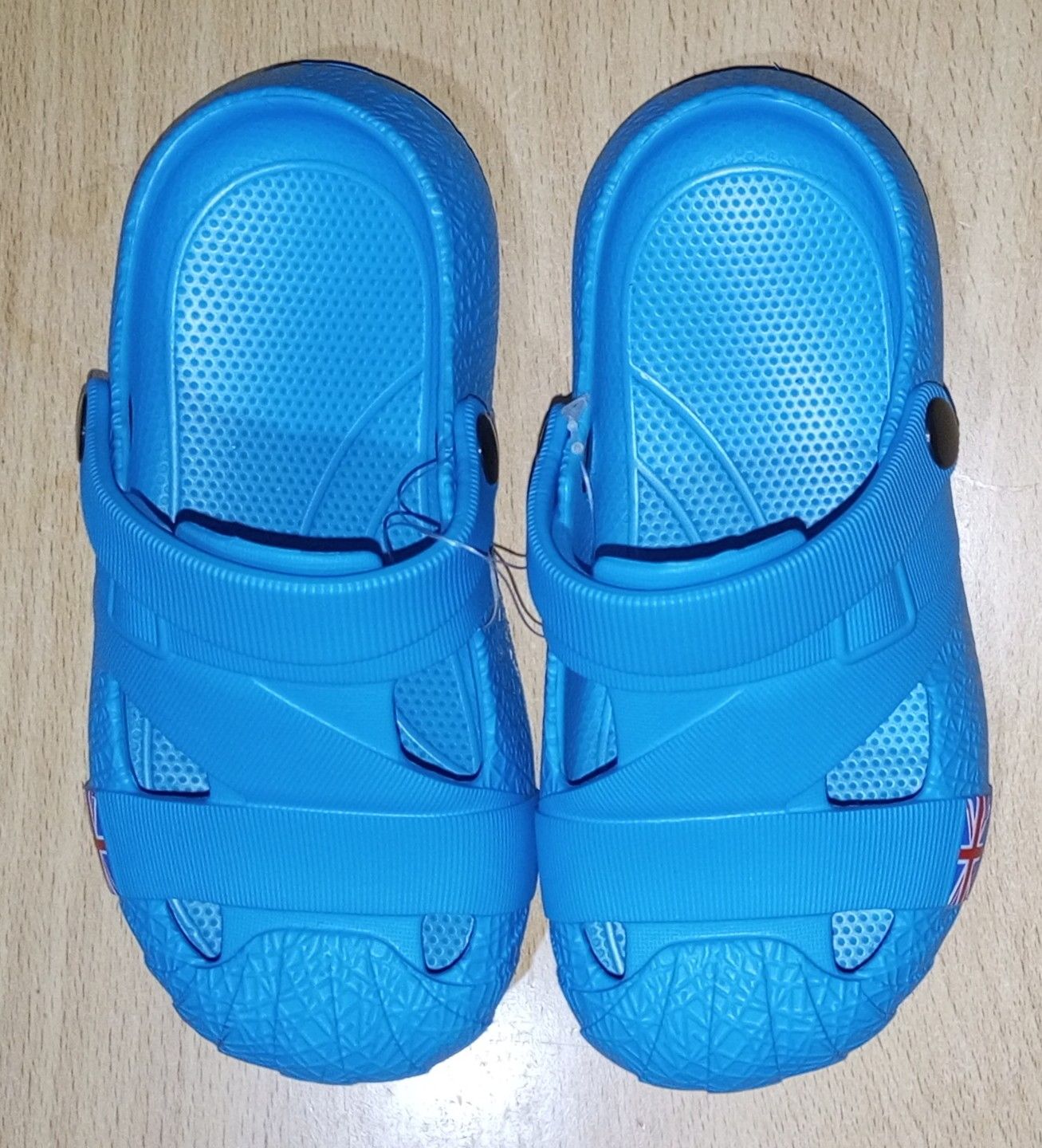 Blue Summer Baby Boys Girls Hole Shoes Sandals Soft Bottom Non-slip Kid Accessory Children Foam Slip-On Breathable Slippers