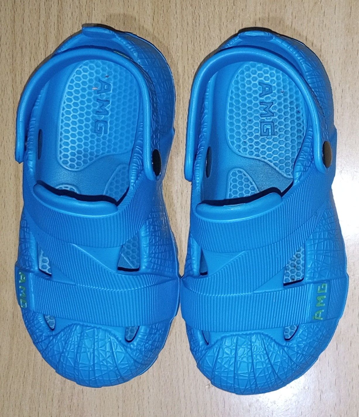 Blue Summer Baby Boys Girls Hole Shoes Sandals Soft Bottom Non-slip Kid Accessory Children Foam Slip-On Breathable Slippers