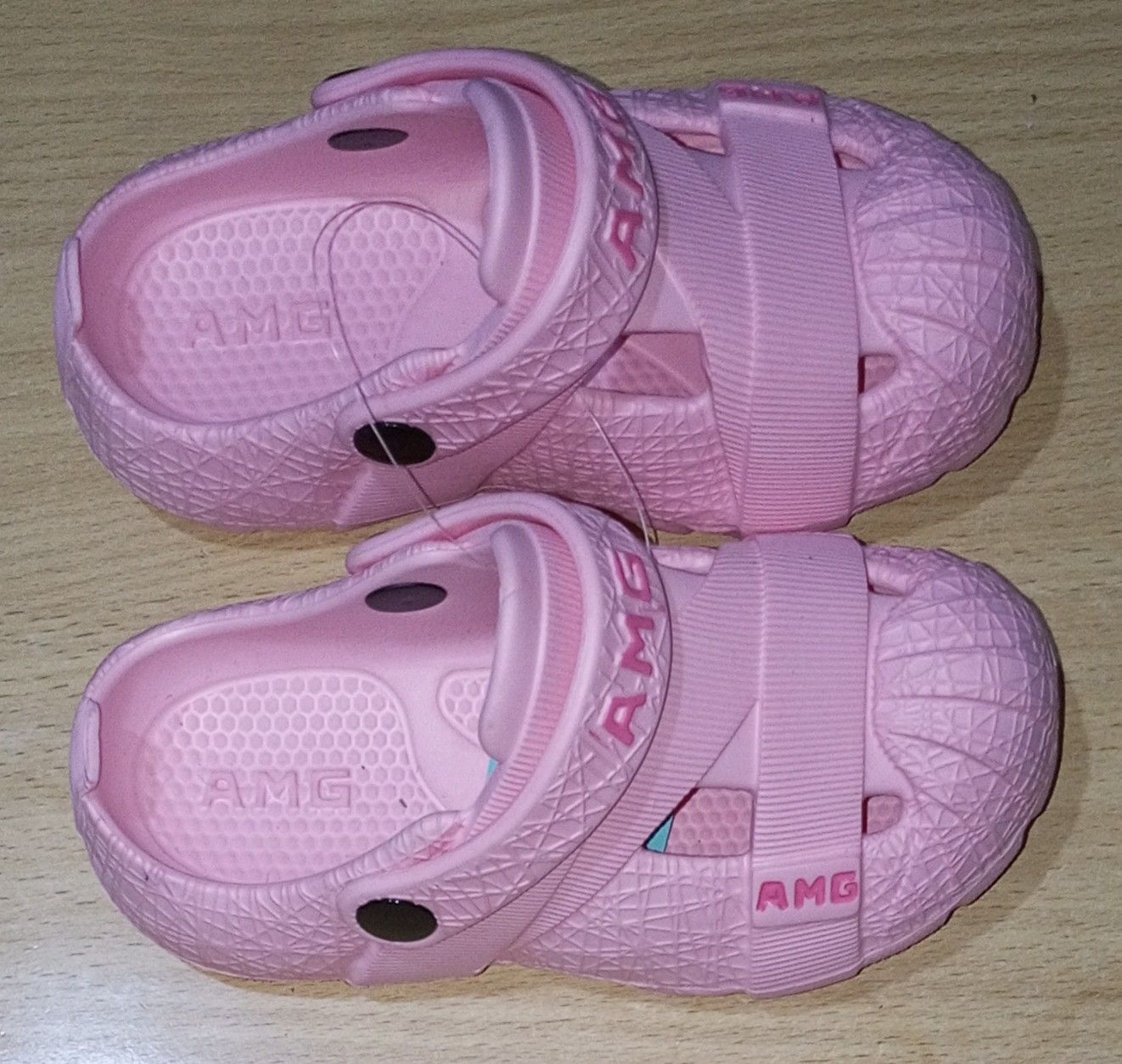 Pink Summer Baby Boys Girls Hole Shoes Sandals Soft Bottom Non-slip Kid Accessory Children Foam Slip-On Breathable Slippers
