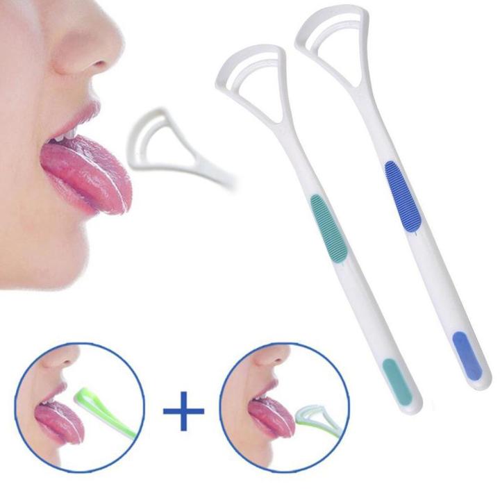 4Pcs Tongue Scraper / Cleaner 100% BPA Free Tongue Cleaner For Adults, Kids, Healthy Oral Care, Easy To Use, Help Fight Bad Breath