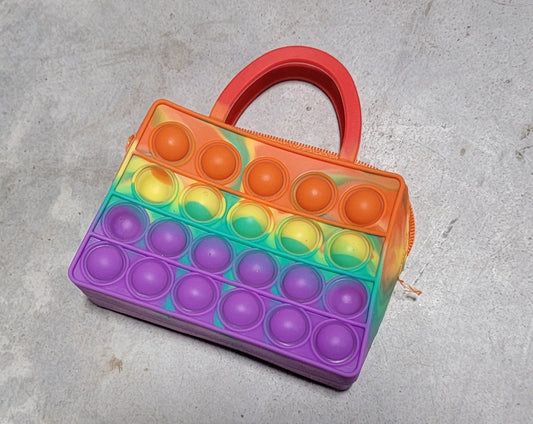 Elegant Pop it Handbag Sensory Stress Toy Girls Gift Purse