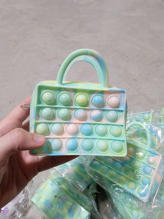 Elegant Pop it Handbag Sensory Stress Toy Girls Gift Purse