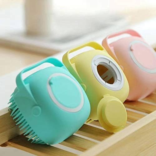 Silicon Bath Brush Body Scrubber Massage Exfoliator Brush.